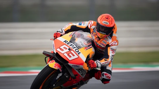 Marc Márquez, en San Marino Marc Márquez, en San Marino