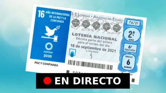Sorteo de la Lotería Nacional, en directo Sorteo de la Lotería Nacional, en directo