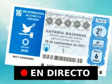 Sorteo de la Lotería Nacional, en directo