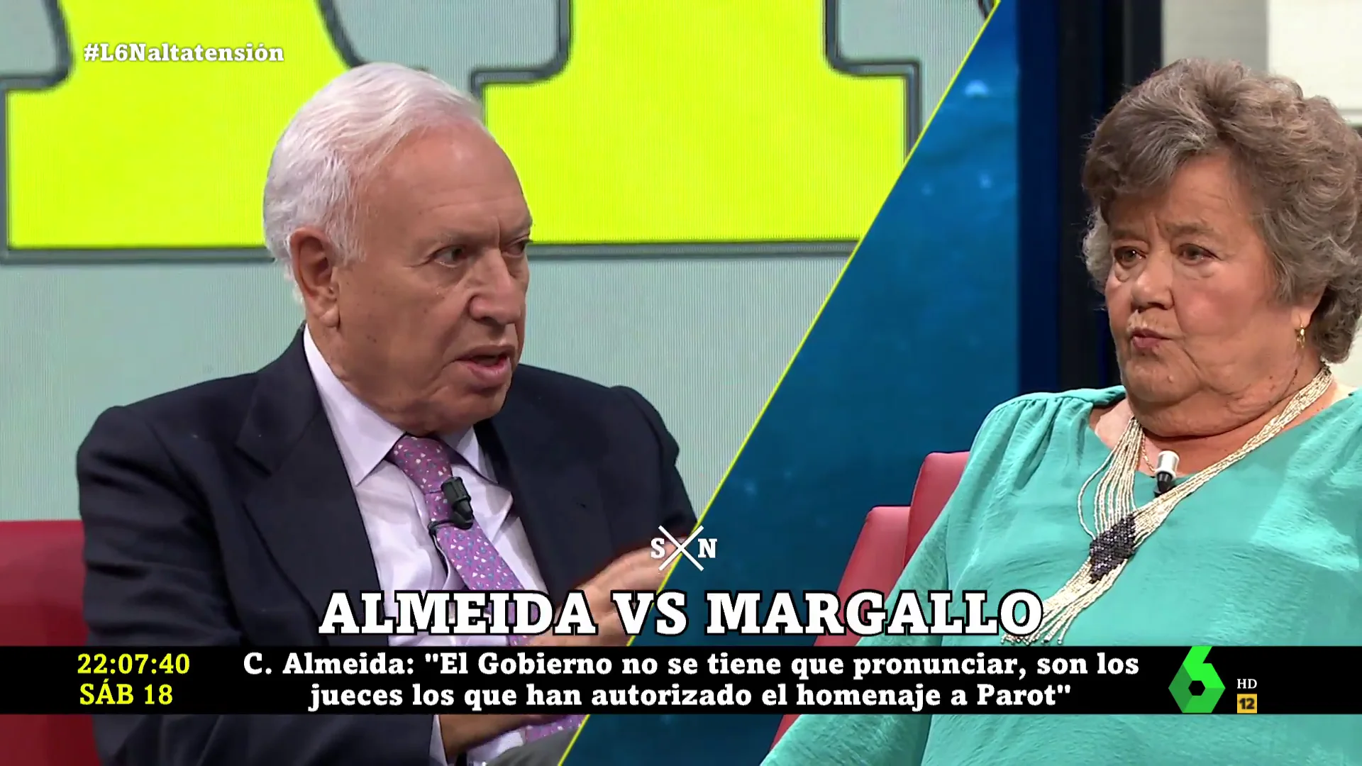 Margallo y Almeida en laSexta Noche