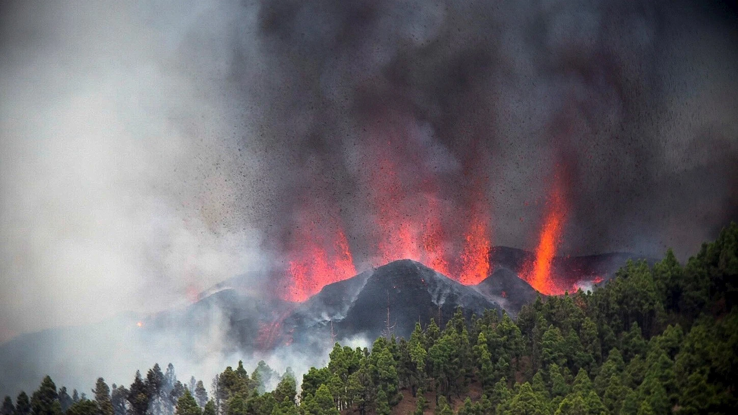 Erupción volcánica La Palma