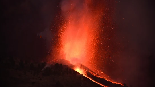 Imagen de la erupción volcánica en La Palma Imagen de la erupción volcánica en La Palma