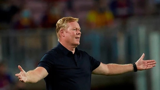 Ronald Koeman, en un partido Ronald Koeman, en un partido