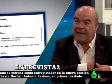 Antonio Resines en laSexta Noche