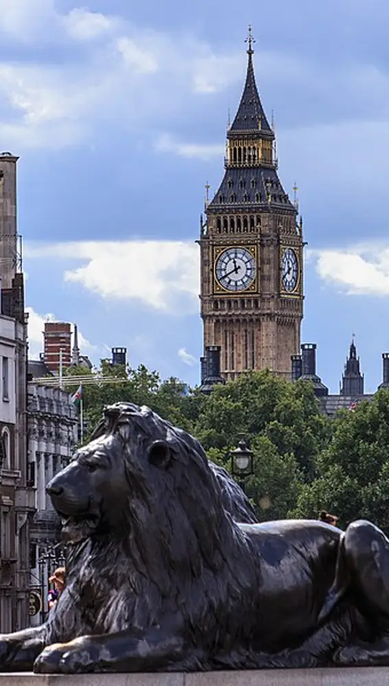 Esta es la leyenda que relaciona a los leones de Trafalgar Square con el  Big Ben