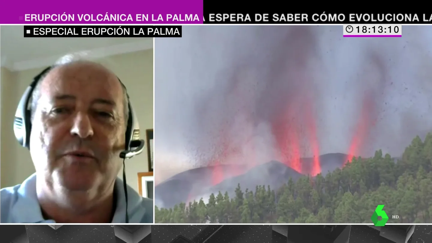 El sismólogo Jesús Ibáñez, sobre el futuro de la erupción de La Palma: "Puede durar semanas o meses, como mínimo" El sismólogo Jesús Ibáñez, sobre el futuro de la erupción de La Palma: "Puede durar semanas o meses, como mínimo"