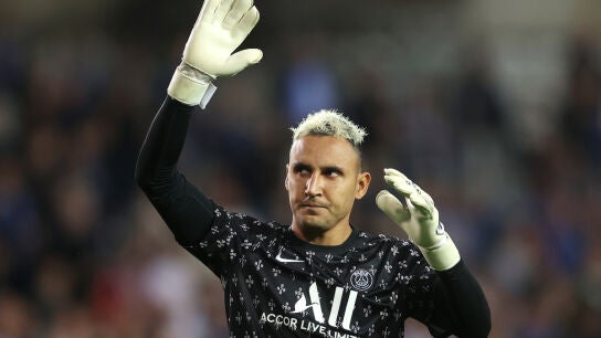 Keylor Navas, con el PSG