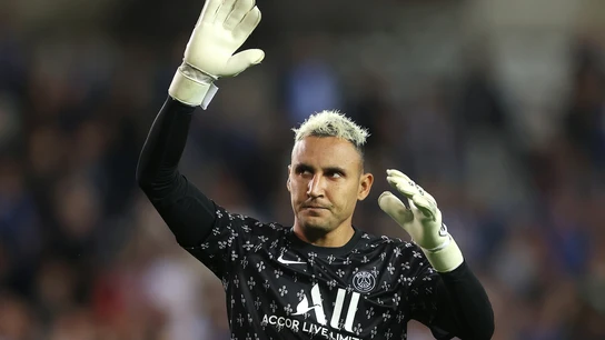 Keylor Navas, con el PSG Keylor Navas, con el PSG