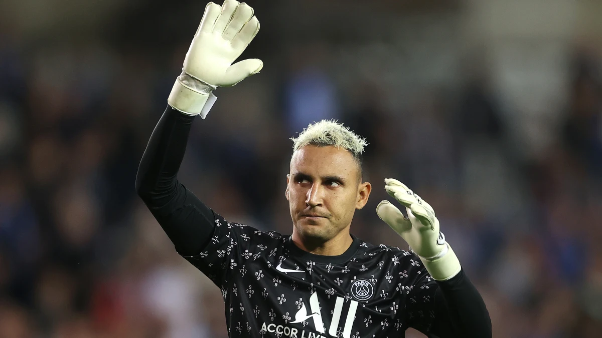 Keylor Navas, con el PSG