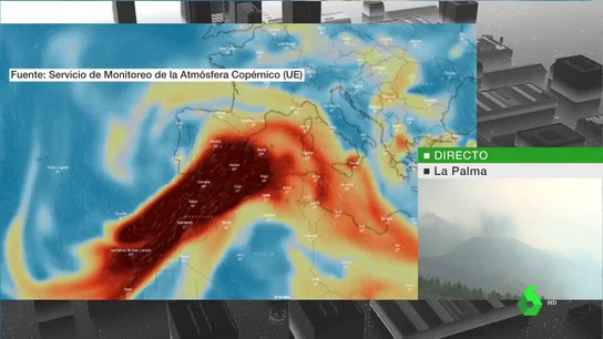 Imagen aérea de Canarias y España Imagen aérea de Canarias y España
