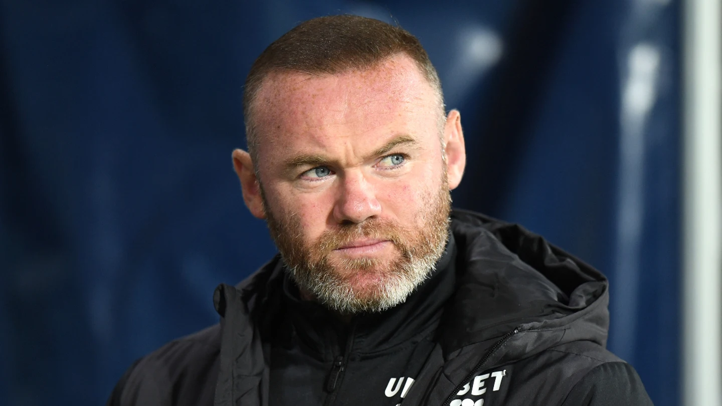 Wayne Roonye, entrenador del Derby County Wayne Roonye, entrenador del Derby County