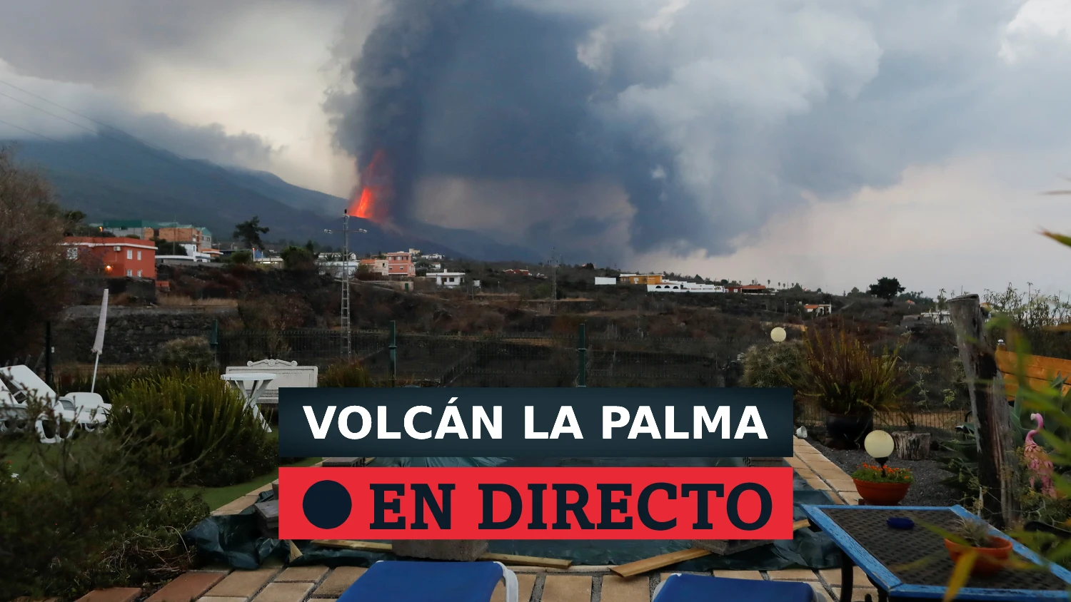 Evolución de la erupción del volcán de La Palma y avance de la lava al mar, última hora en directo 