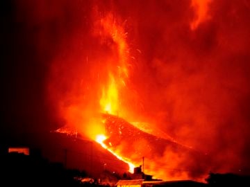Imagen del volcán de La Palma