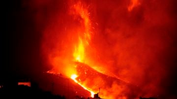 Imagen del volcán de La Palma