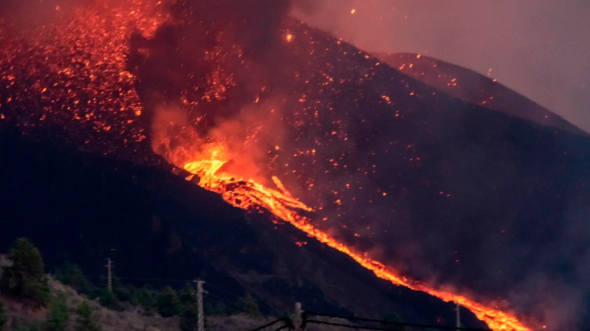 Erupción volcánica en La Palma 