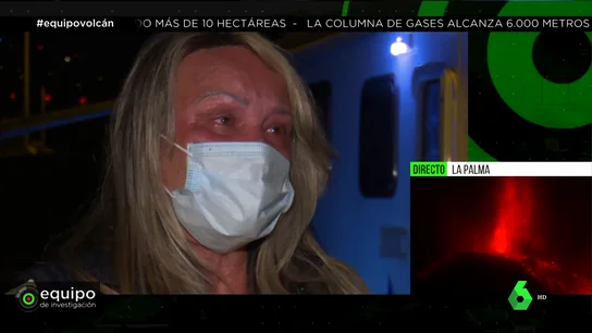 El relato entre lágrimas de una familia que lo perdió todo por la lava: "Grité tan fuerte que me quedé sin voz" El relato entre lágrimas de una familia que lo perdió todo por la lava: "Grité tan fuerte que me quedé sin voz"