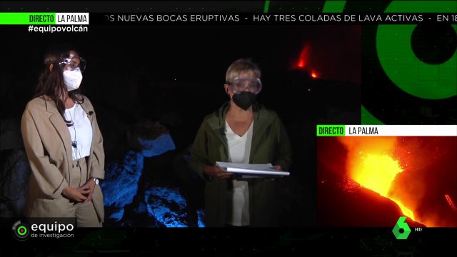 Gloria Serra tiene que adoptar medidas extremas de precaución por la explosividad del volcán de La Palma