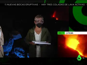 Gloria Serra tiene que adoptar medidas extremas de precaución por la explosividad del volcán de La Palma