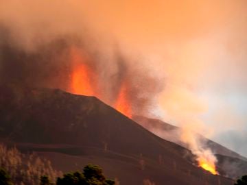 Imagen del volcán de La Palma