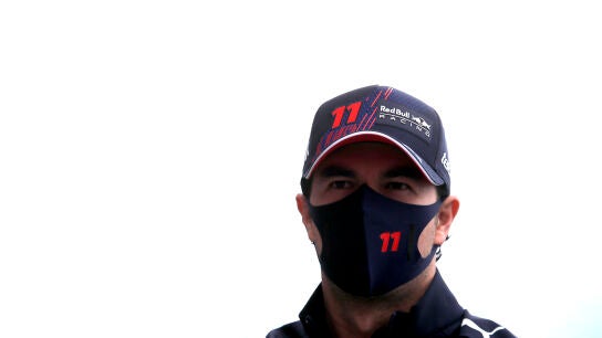 Sergio P&eacute;rez, en el GP de Rusia