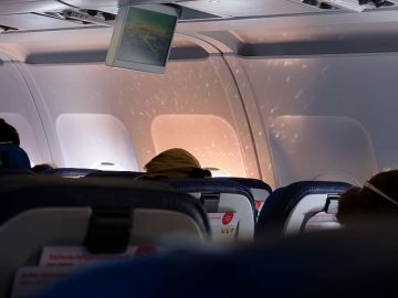Dormir durante el vuelo