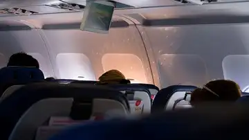 Dormir durante el vuelo