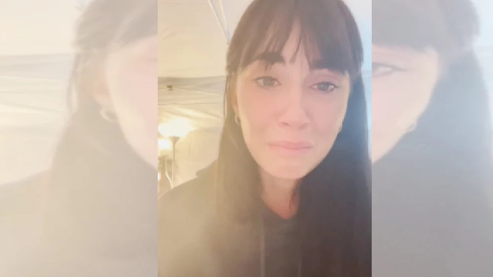 Aitana, en un vídeo de Instagram