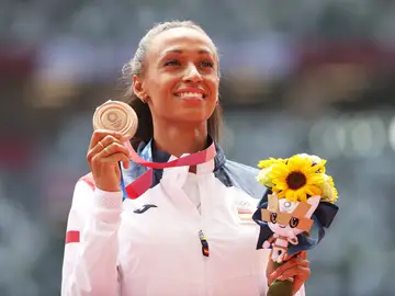 Ana Peleteiro, con su bronce olímpico