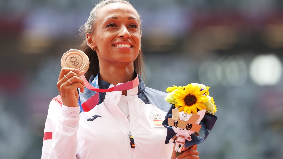 Ana Peleteiro, con su bronce olímpico