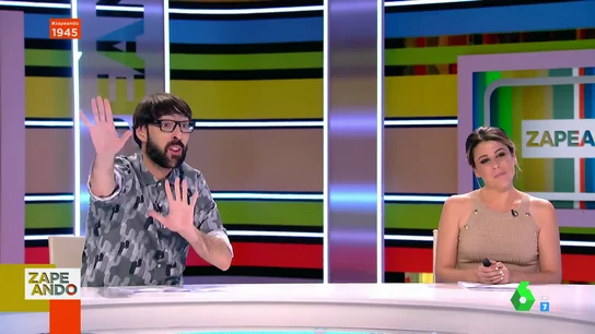 El gesto de Quique Peinado al saludar a Valeria Ros en directo que indigna a Lorena Castell El gesto de Quique Peinado al saludar a Valeria Ros en directo que indigna a Lorena Castell