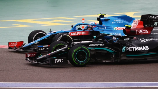 Esteban Ocon y Valtteri Bottas Esteban Ocon y Valtteri Bottas
