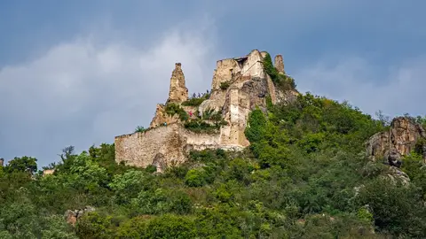 Castillo de Dürnstein en el que estuvo preso Ricardo I Castillo de Dürnstein en el que estuvo preso Ricardo I