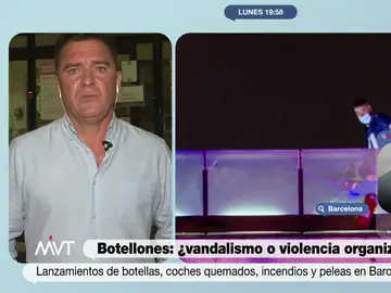 Carlos Quílez desgrana quiénes están detrás de la violencia en los botellones de Barcelona: &quot;Son personas fichadas&quot;