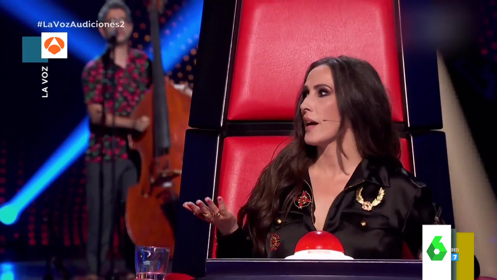 "¿Qué pasa aquí?": Malú alucina al escuchar cómo comienza a cantar Jorge da Rocha en las audiciones de La Voz