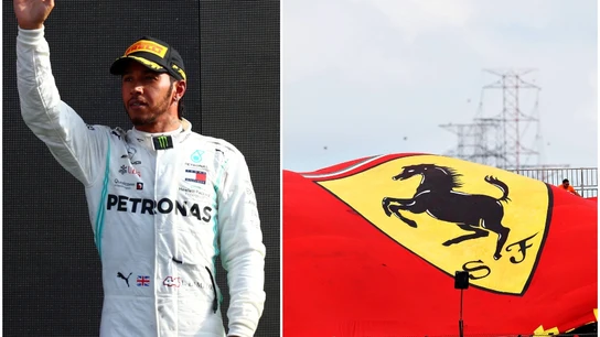 Lewis Hamilton y Ferrari Lewis Hamilton y Ferrari
