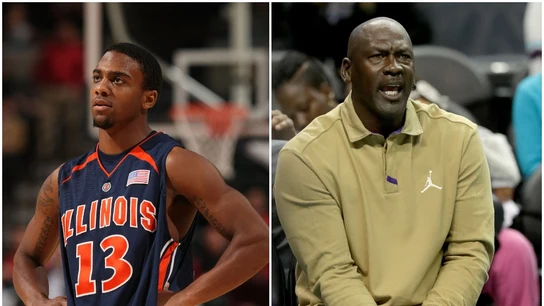 Jeffrey y Michael Jordan  Jeffrey y Michael Jordan