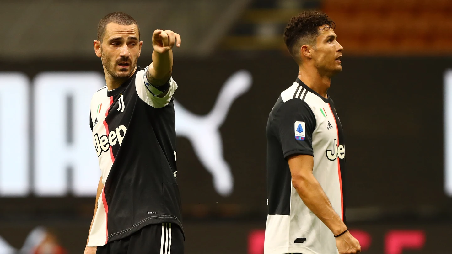Bonucci y Cristiano Bonucci y Cristiano