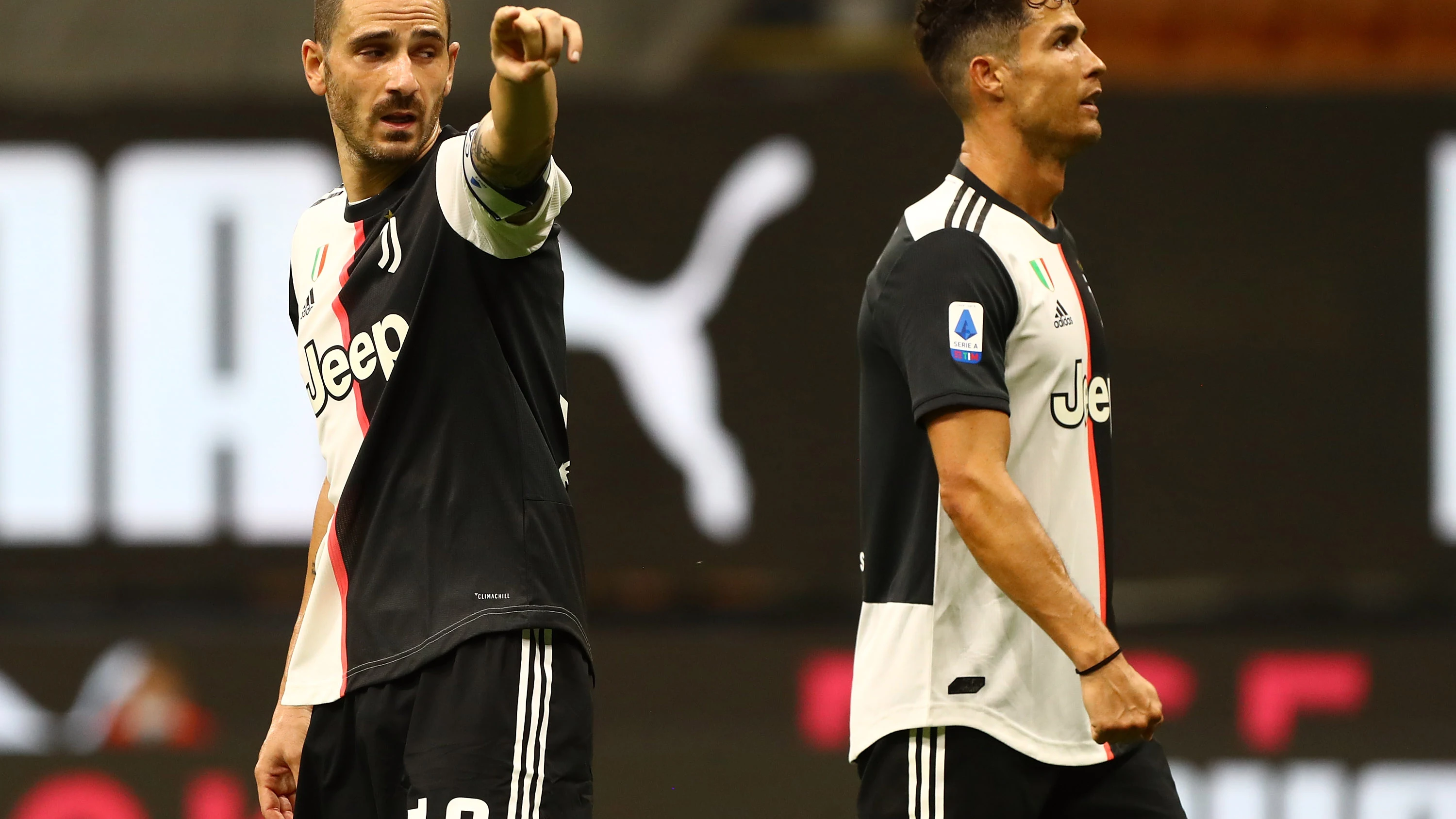 Bonucci y Cristiano