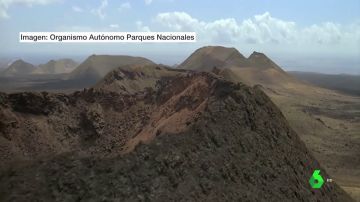 Parque Nacional del Timanfaya, en Lanzarote