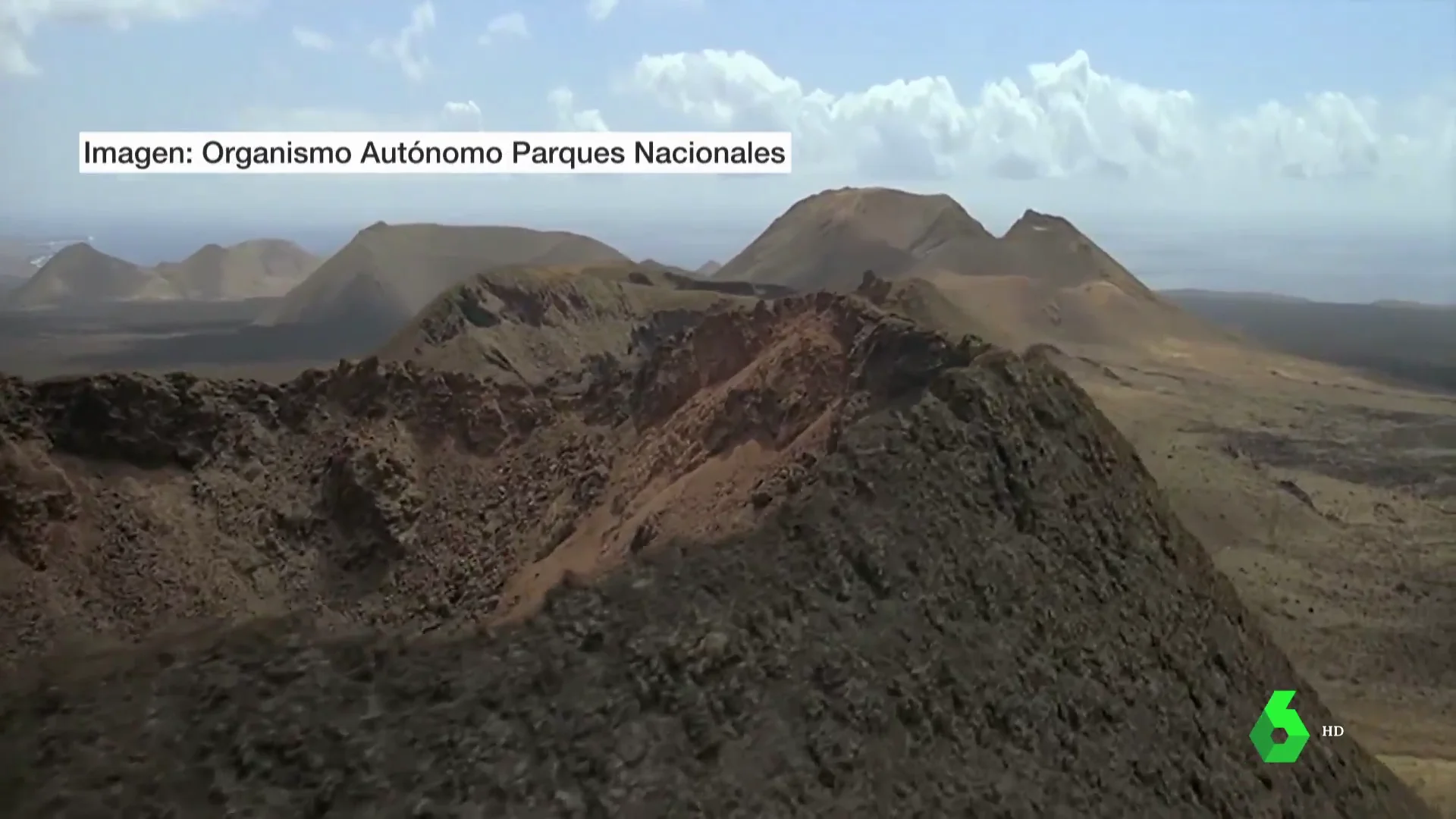 Parque Nacional del Timanfaya, en Lanzarote