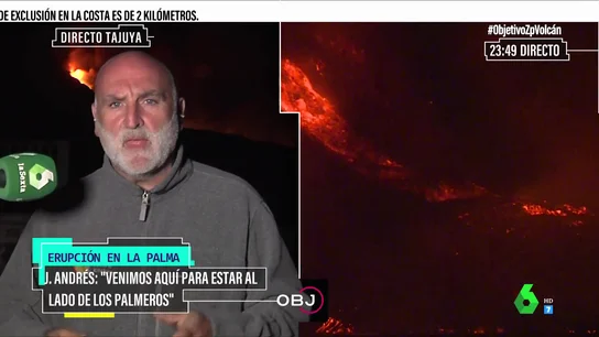 El chef José Andrés, sobre la solidaridad en La Palma: "No he visto nada igual en todo el mundo" El chef José Andrés, sobre la solidaridad en La Palma: "No he visto nada igual en todo el mundo"