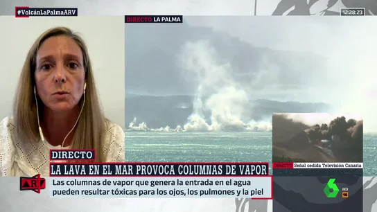 La neumóloga Olga Mediano en ARV La neumóloga Olga Mediano en ARV