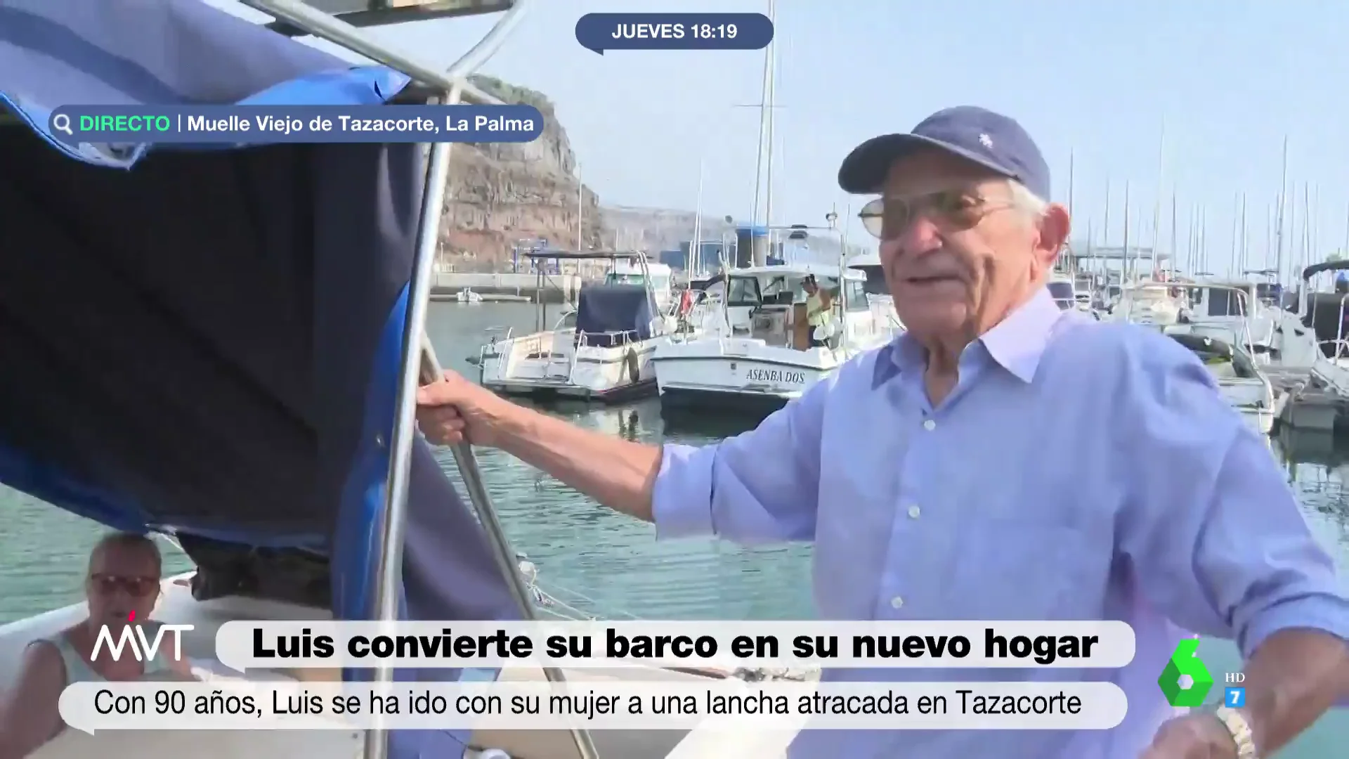 La divertida bronca en pleno directo de Más Vale Tarde de Margarita a su marido Luis, de 90 años La divertida bronca en pleno directo de Más Vale Tarde de Margarita a su marido Luis, de 90 años