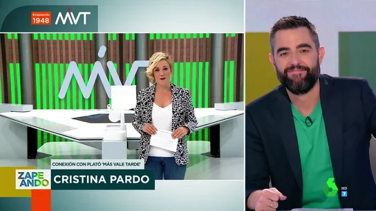 Cristina Pardo desvela el problema de visión que impide a Iñaki López presentar Más Vale Tarde Cristina Pardo desvela el problema de visión que impide a Iñaki López presentar Más Vale Tarde