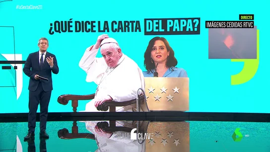 Los argumentos por los que Ayuso criticó al Papa no aparecen en su carta: no, no habla de los españoles Los argumentos por los que Ayuso criticó al Papa no aparecen en su carta: no, no habla de los españoles