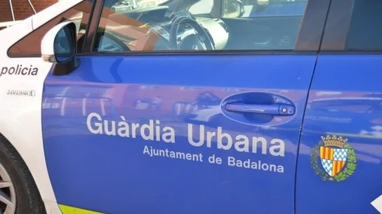 Imagen de archivo de un coche de la Guardia Urbana Imagen de archivo de un coche de la Guardia Urbana