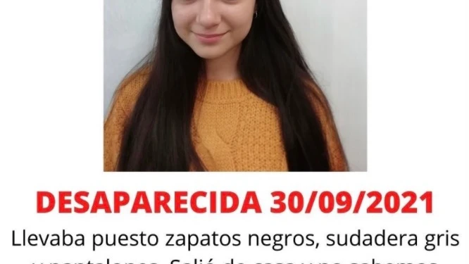 La joven desaparecida en Zaragoza