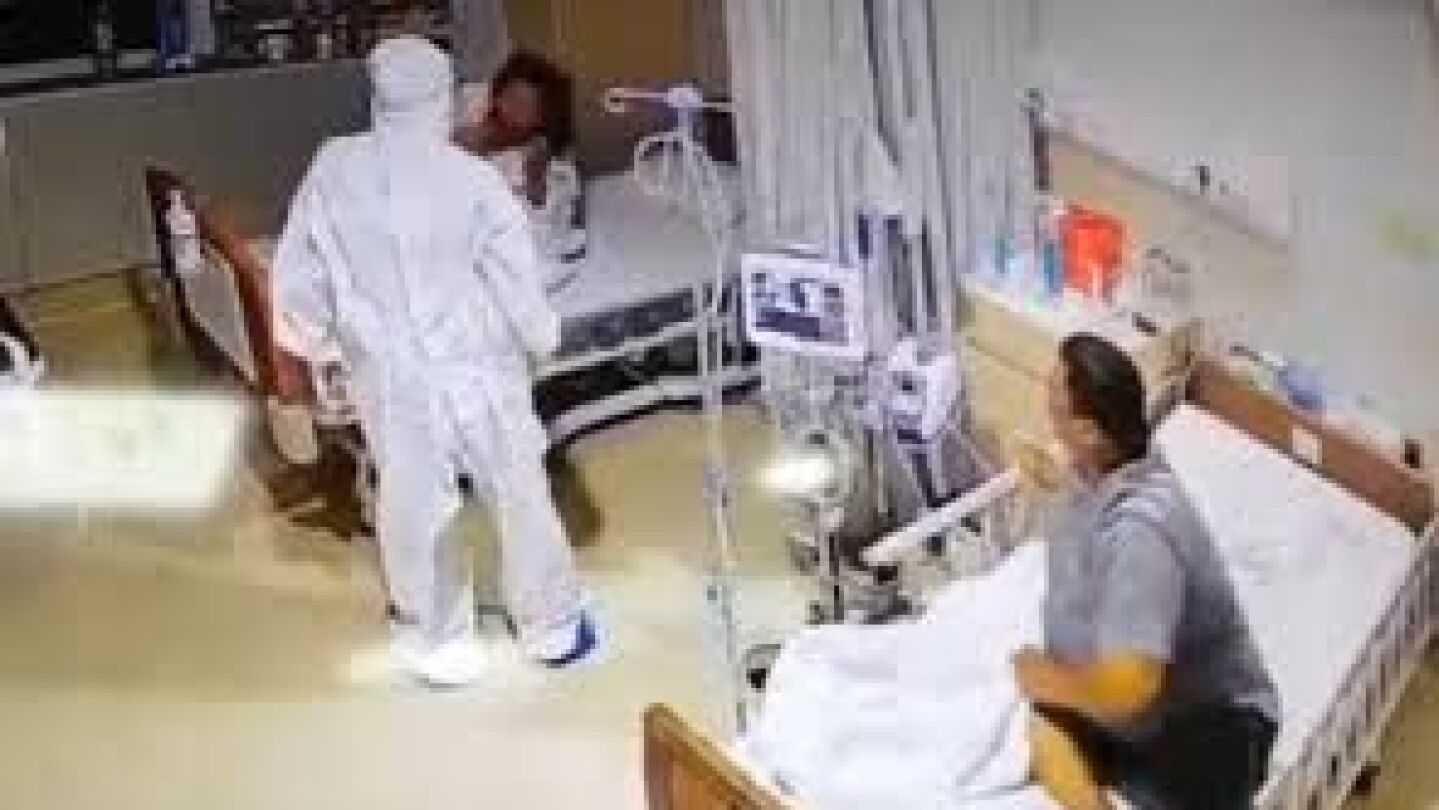 Un fantasma en el hospital