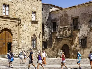 Cáceres recupera el turismo en agosto con niveles previos a la pandemia