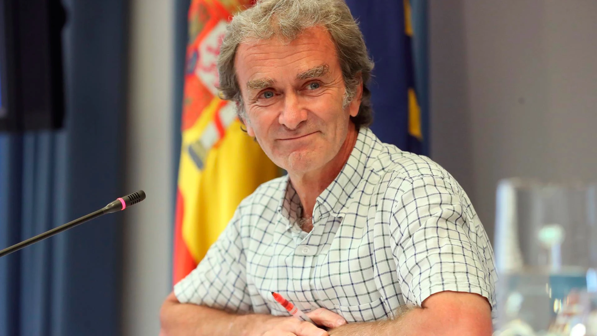 El director del Centro de Coordinación de alertas y Emergencias Sanitarias, Fernando Simón